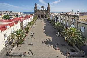 Las Palmas, plaza Santa Ana