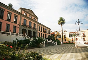 Vista de los jardines del Marquesado de La Quinta Roja