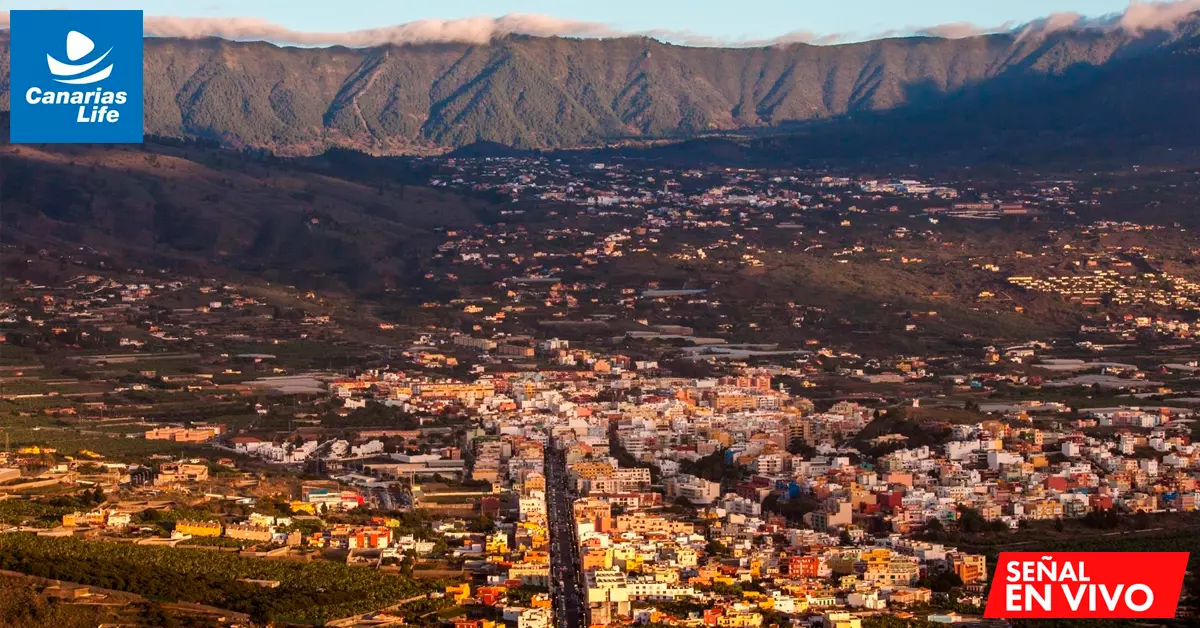 Cámara web de CanariasLife mostrando vistas de la ciudad en las islas Canarias en vivo.