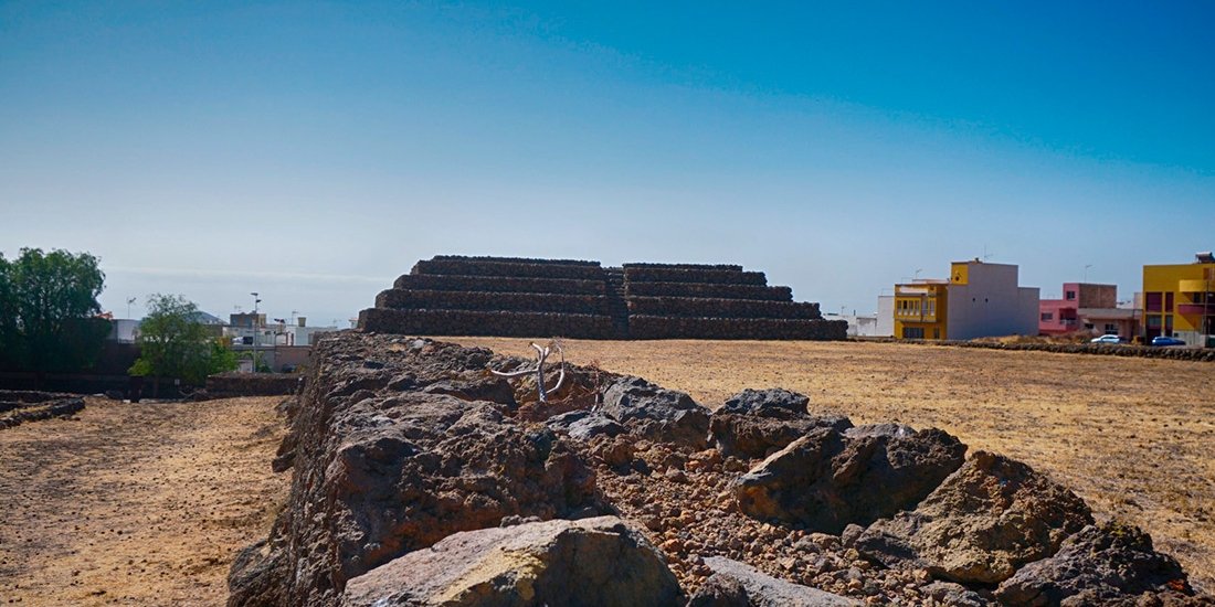 Pirámides de Güímar en Tenerife, orientadas a los solsticios