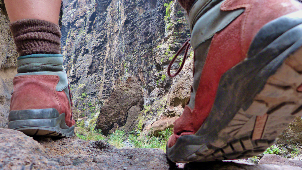 Barranco de Masca Tenerife senderismo vegetación endémica sendero