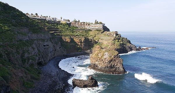 Costa volcánica del Valle de Los Realejos con playas de arena negra en Tenerife norte
Flora y fauna del Valle de Los Realejos
