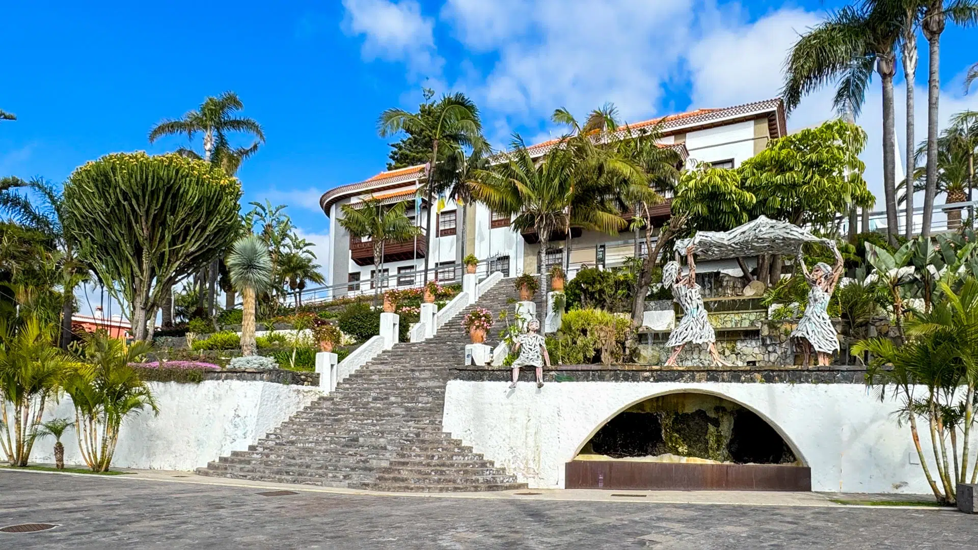 Casco histórico de El Sauzal, municipio del norte de Tenerife