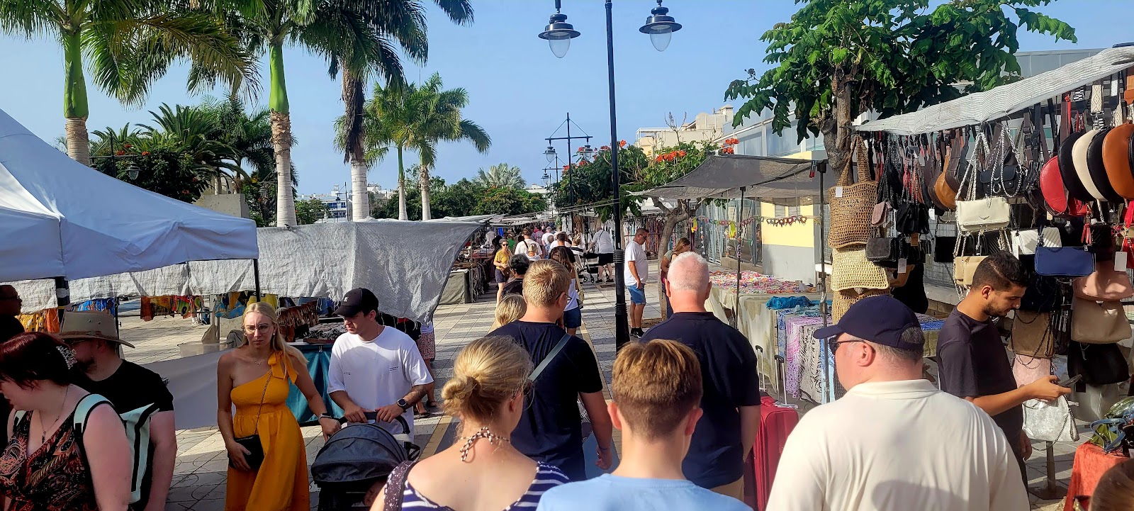 mercado del viernes en Puerto Mogán 