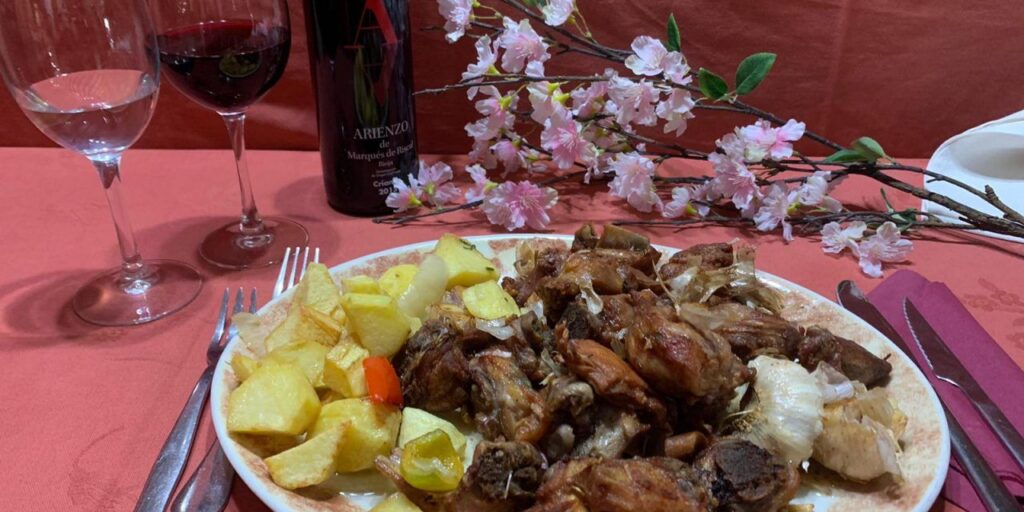 plato tÃpico majorero El cabrito, plato tipico majorero El Cotillo, La Oliva, Fuerteventura