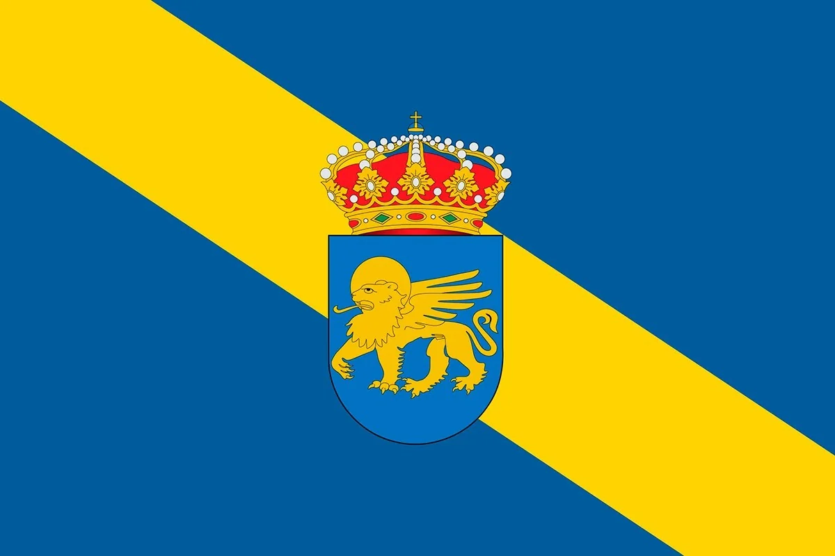 Bandera del municipio de Agulo, La Gomera