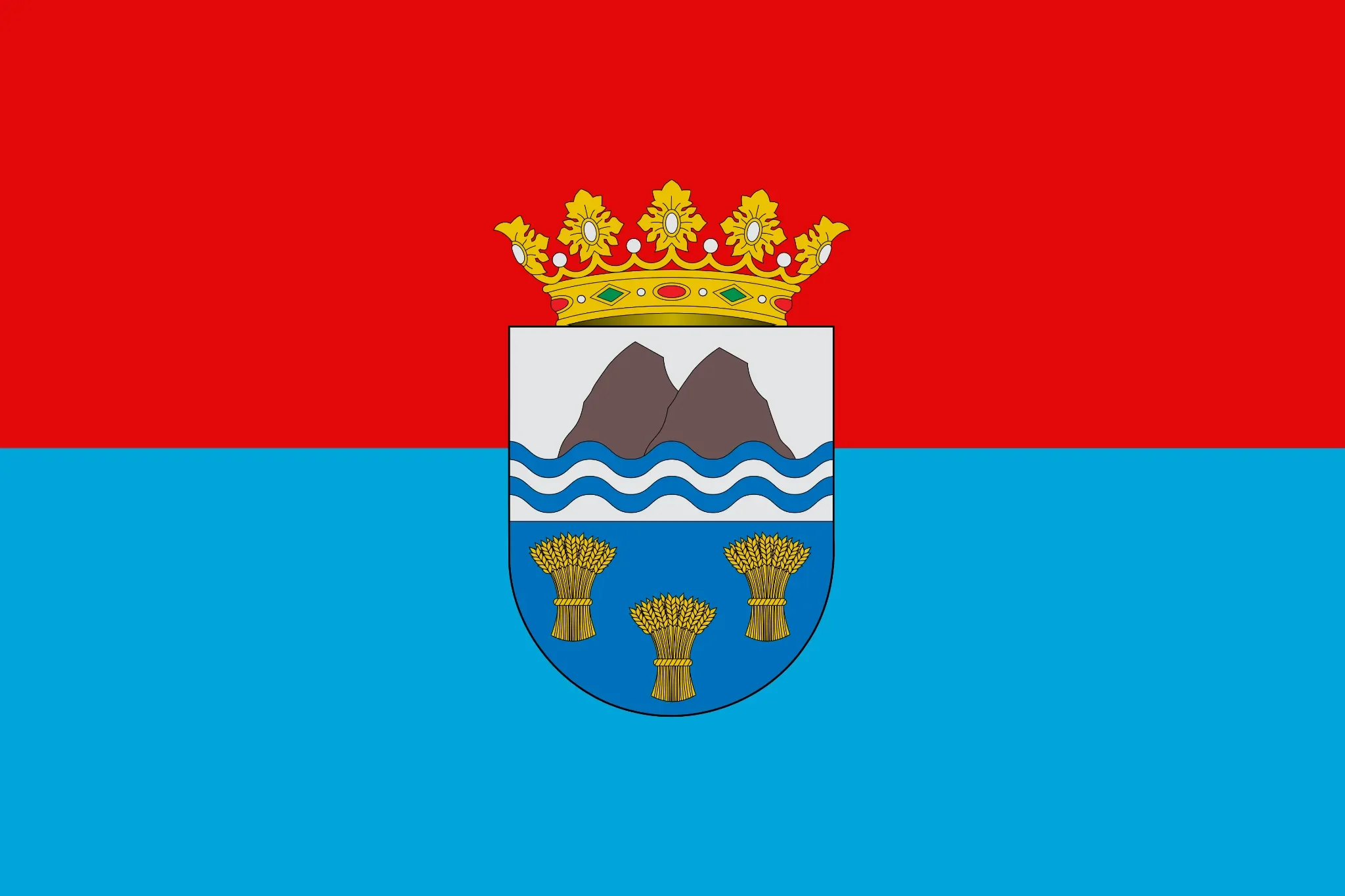 Bandera del municipio de Fasnia, Tenerife