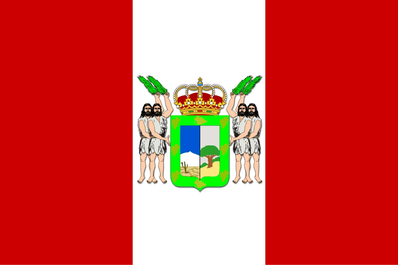Bandera del municipio de Icod de Los Vinos, Tenerife