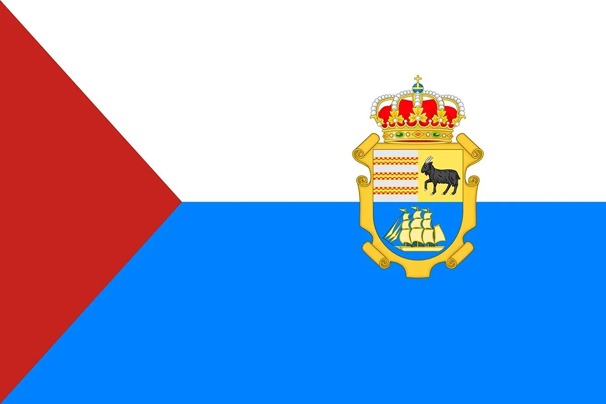 Bandera del municipio de Puerto del Rosario, Fuerteventura