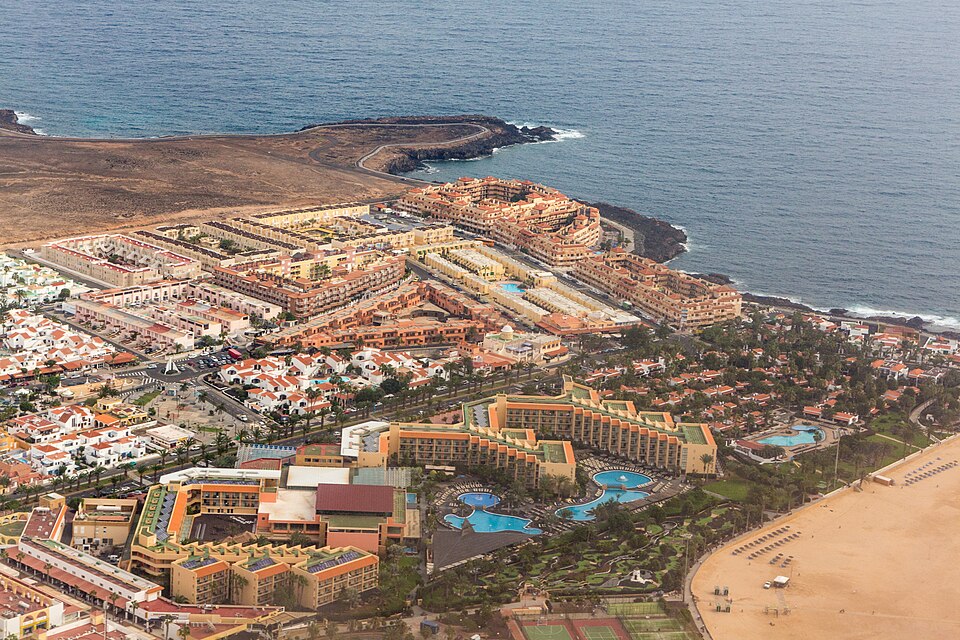 antigua-fuerteventura-caleta-fuste-playa Antigua Fuerteventura, playa y castillo de Caleta de Fuste
