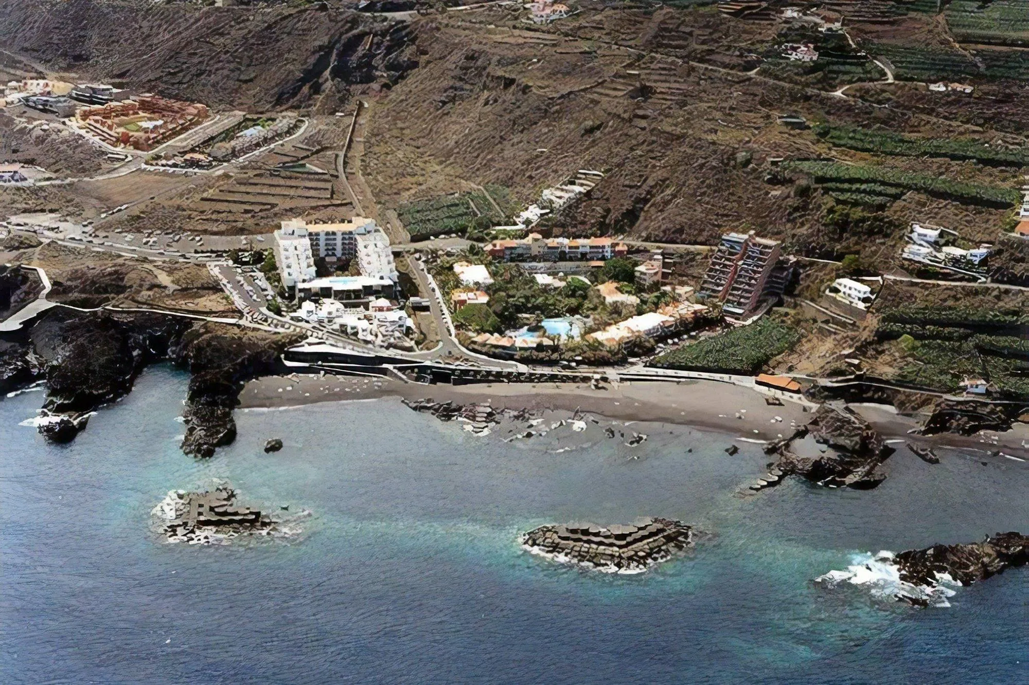 casco de Breña Baja Breña Baja, La Palma, municipio junto a la costa con vistas al Atlántico