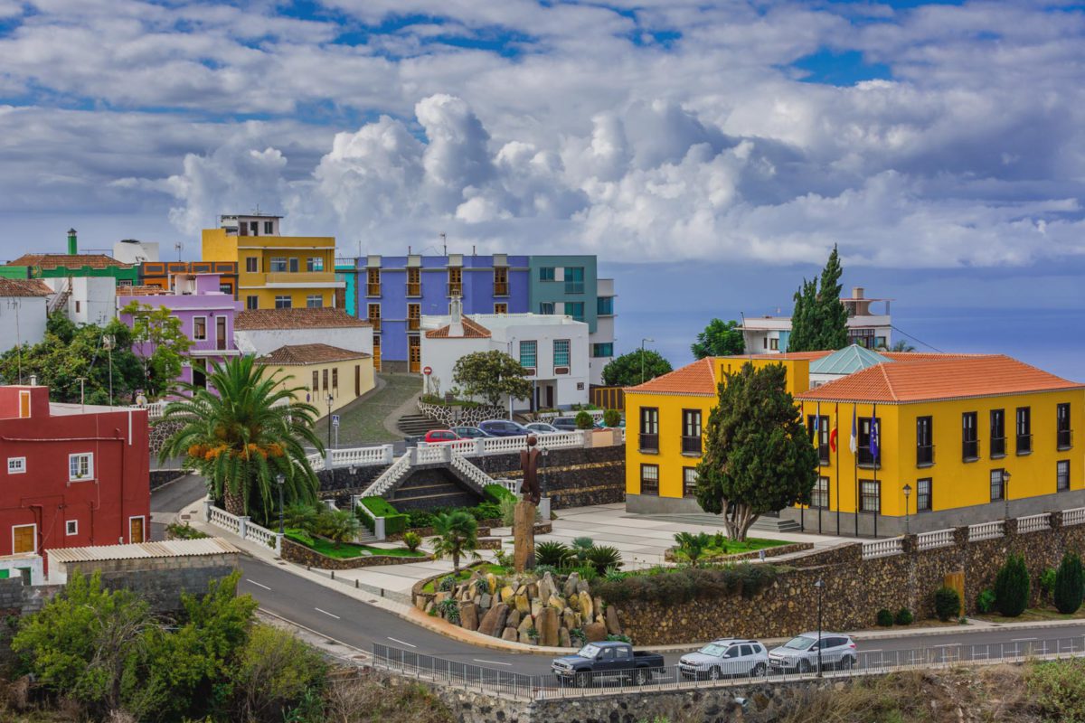 Tijarafe, pueblo tradicional en la costa noroeste de La Palma
