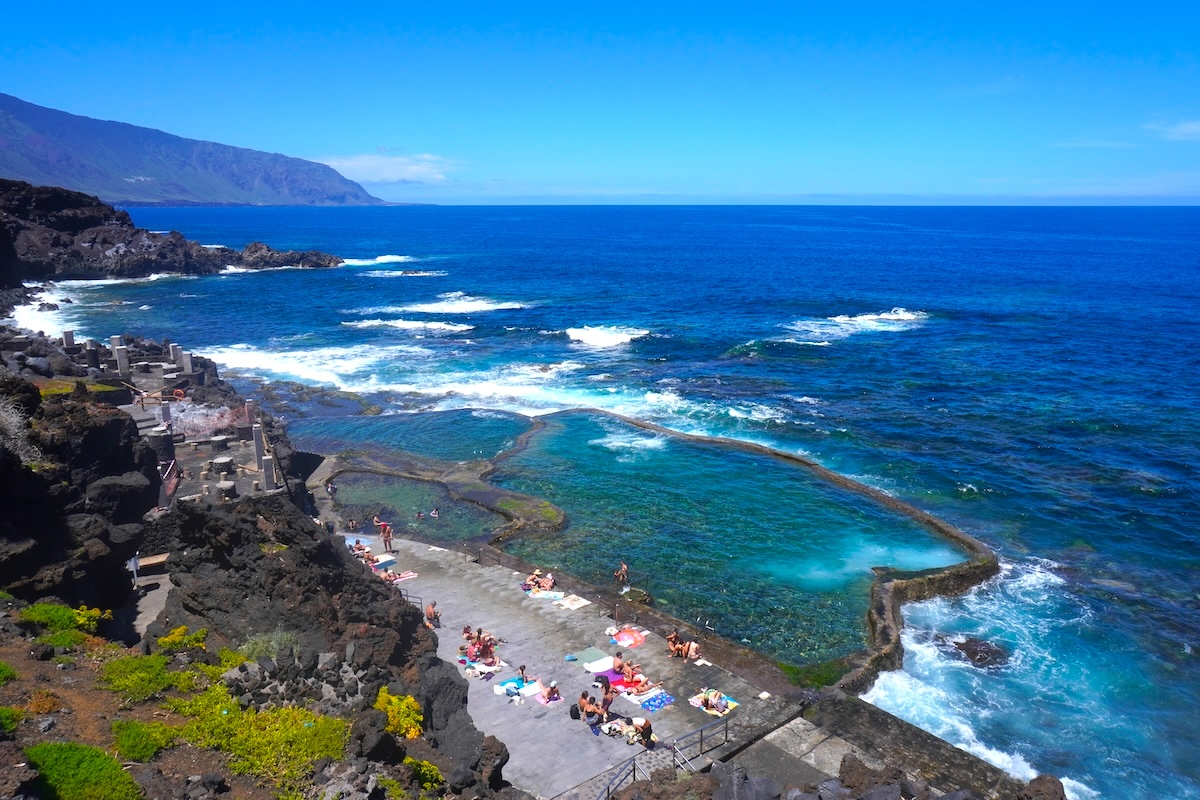Piscinas naturales de La Maceta en La Frontera, El Hierro