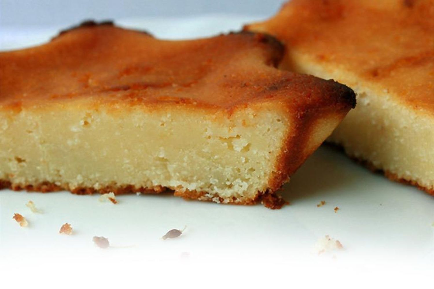 Trozo de quesadilla herreña
