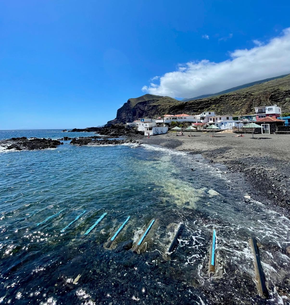 Villa de Mazo La Palma, costa volcánica de La Salemera con charcos naturales