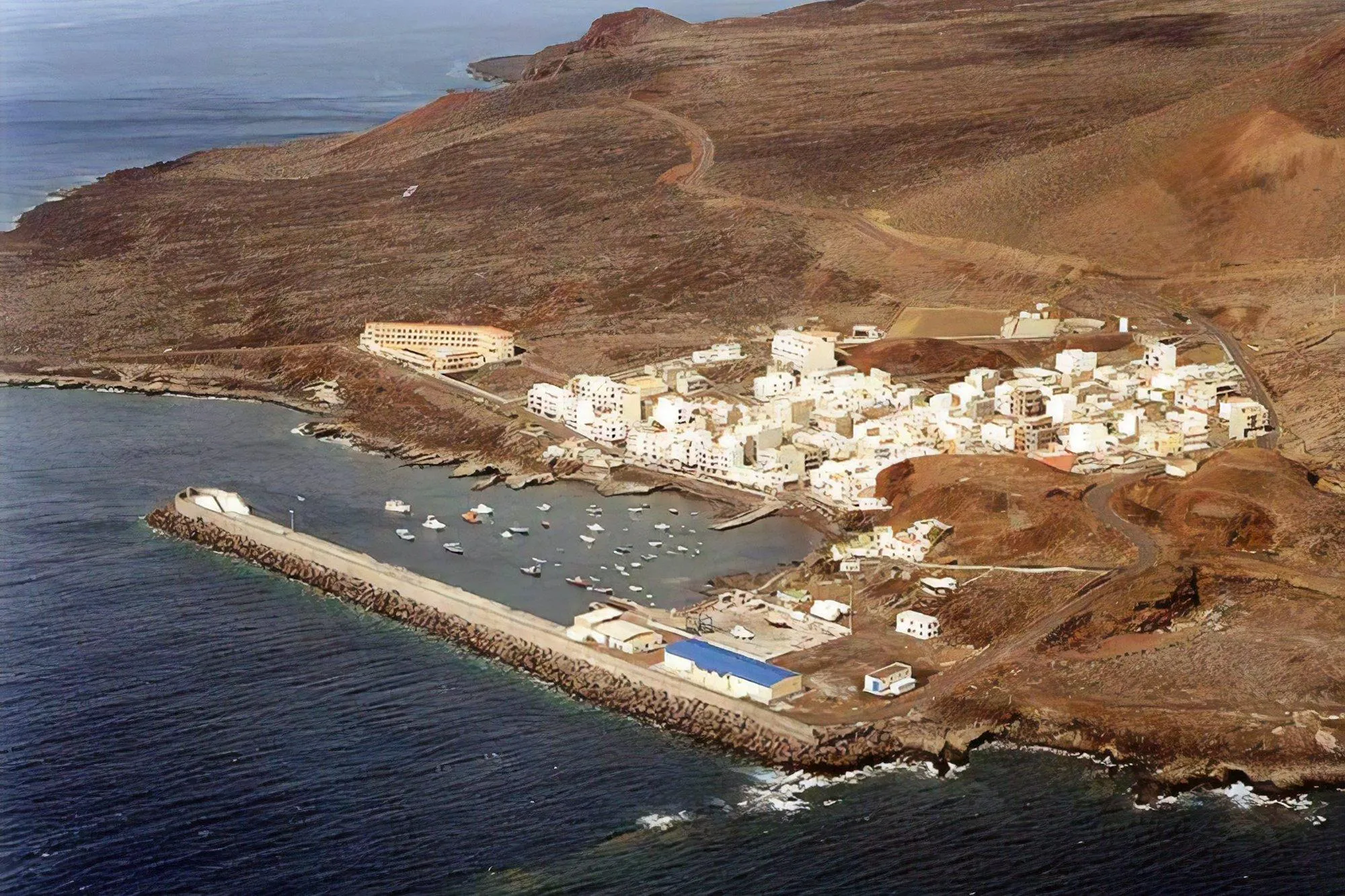 La Restinga, pueblo pesquero en El Pinar, sur de El Hierro